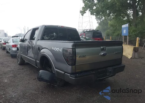 2013 Ford F-150 Platinum from USA, damaged, VIN 1FTFW1ET4DFC63547